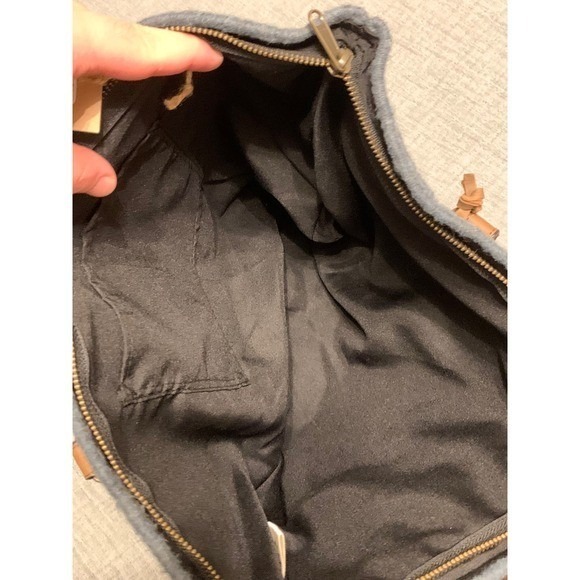 NWT handmade Tote Bag native saddlebag purse Leather Straps Handmade - Picture 9 of 9